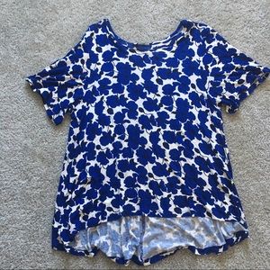 Blue Floral Tee!